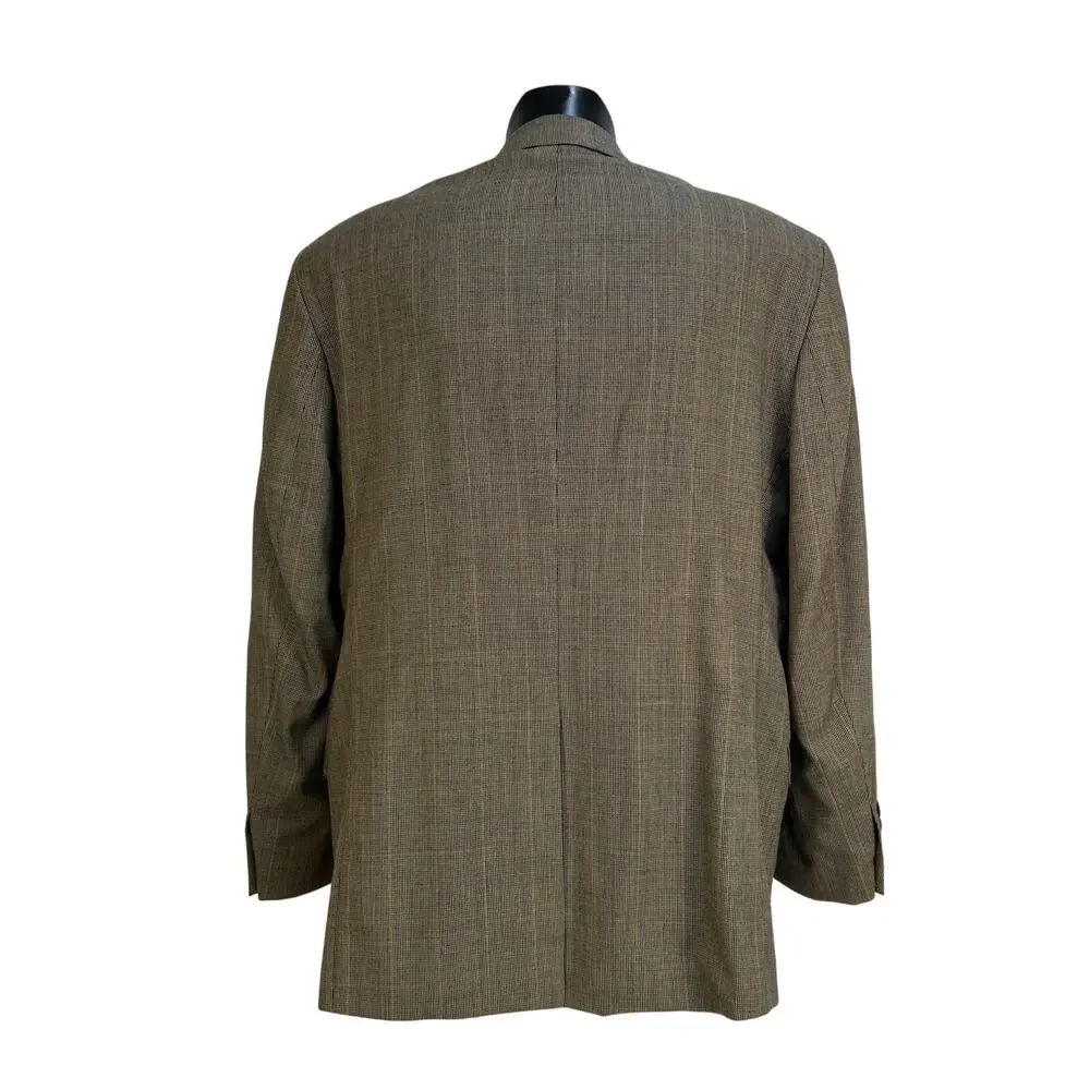 Chaps Ralph Lauren Blazer Sports Coat Vintage 80s Wool